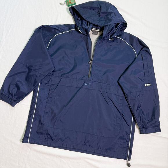 Vintage Y2K Nike Anorak Pullover Jacket - M - Picture 1 of 7